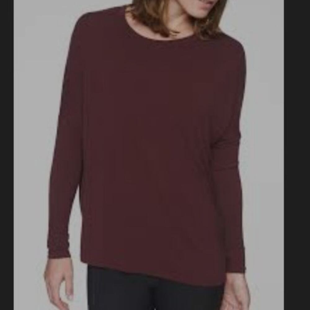 Athelta women's size small cloudlight relaxed asym top